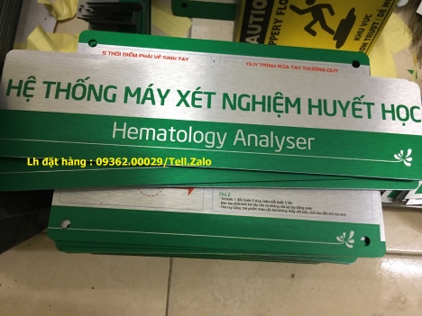 Gia công các loại biển phòng ban cho văn phòng, nhà xưởng, trung tâm thương mại