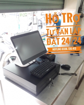 Máy tính tiền ở Tân Hiệp cho cửa hàng gà rán giá rẻ