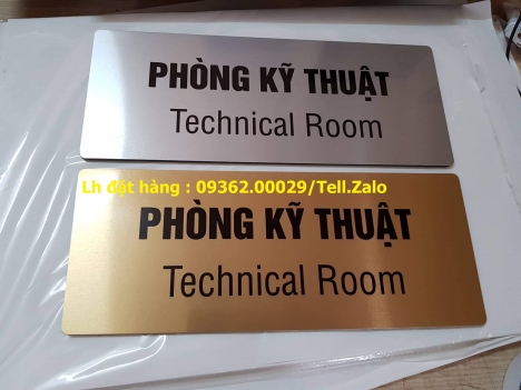Gia công các loại biển phòng ban cho văn phòng, nhà xưởng, trung tâm thương mại