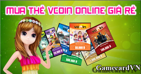 Hình thức mua thẻ Vcoin giá rẻ ở nước ngoài