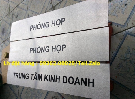 Gia công các loại biển phòng ban cho văn phòng, nhà xưởng, trung tâm thương mại