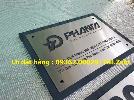 Gia công các loại biển phòng ban cho văn phòng, nhà xưởng, trung tâm thương mại