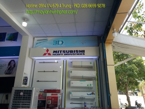 Đơn vị cung cấp Máy lạnh treo tường Mitsubishi Heavy giá rẻ, Miễn phí giao hàng