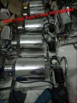 Máy rang mè, máy rang vừng, bột mè, bột ngũ cốc Ngọc Châu