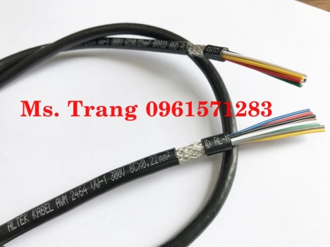 Dây tín hiệu có 2 lớp chống nhiễu 2x0.22 4x0.22, 6x0.22, 8x0.22