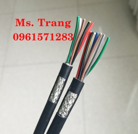 Dây tín hiệu có 2 lớp chống nhiễu 2x0.22 4x0.22, 6x0.22, 8x0.22