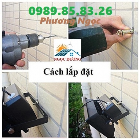 Đèn năng lượng mặt trời 300W, đèn mặt trời led pha 300W