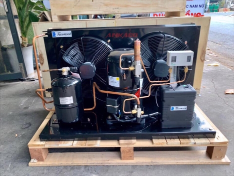 Cung cấp cụm máy nén dàn ngưng 5hp sử dụng block tecumseh, liên hệ 0911219479