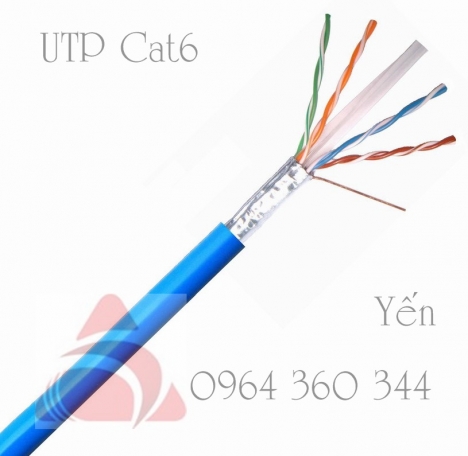 Cáp báo cháy, cáp mạng UTP/FTP Cat6 Cta5e 305m/cuộn Altek Kabel