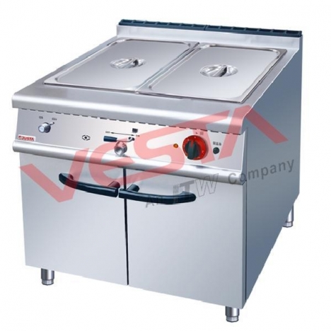 Bếp nấu Bain Marie dùng điện có tủ
