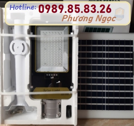 Đèn đường 100W năng lượng mặt trời, đèn mặt trời đường phố 100W