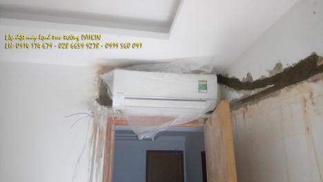 Lắp Máy Lạnh treo tường Daikin FTKS25GVMV chất lượng nhất hiện nay