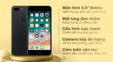 Mua iphone 7 plus 32gb đón tết tưng bừng