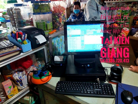 combo máy tính tiền giá rẻ cho cửa hàng tạp hóa tại Hà Giang