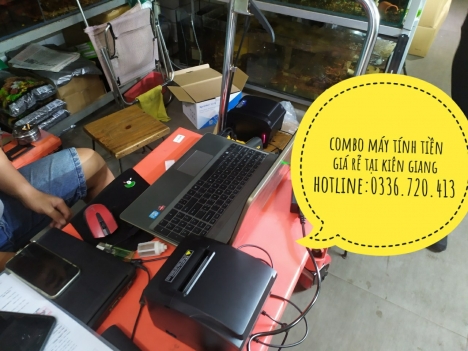 Bán máy tính tiền giá rẻ tại Đồng Tháp cho cửa hàng thủy sinh