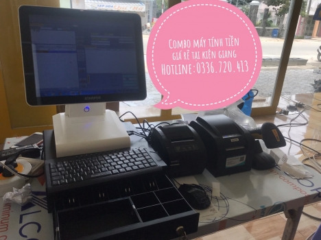 Trọn bộ máy tính tiền giá rẻ tại Đồng Tháp cho Nhà Sách