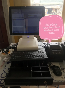 Trọn bộ máy tính tiền giá rẻ tại Đồng Tháp cho Nhà Sách