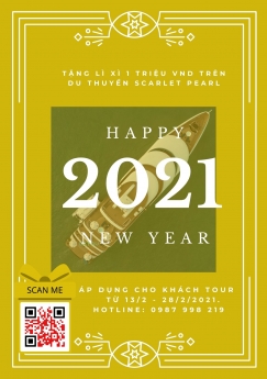 Nhận Lì Xì 1 Triệu Đồng/ Người khi đặt Hạ Long Scarlet Pearl