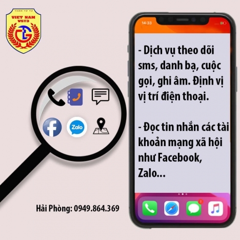 Dịch vụ theo dõi và bắt ngoại tình chuyên  nghiệp  Hải Phòng