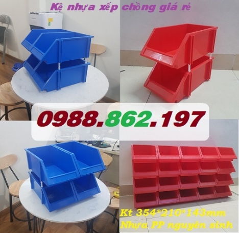 Kệ dụng cụ A8,khay nhựa A8,Khay nhựa xếp chồng A8,hộp nhựa đựng linh kiện A8