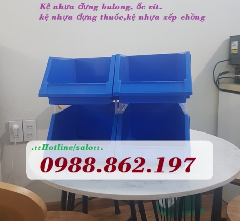 Kệ dụng cụ A8,khay nhựa A8,Khay nhựa xếp chồng A8,hộp nhựa đựng linh kiện A8