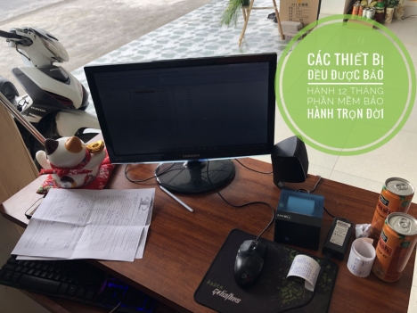 Combo máy tính tiền cho Siêu Thị Tiện Lợi tại Hà Tiên giá rẻ