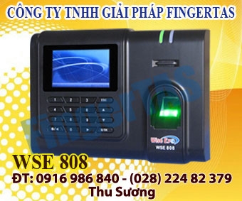 Phân phối máy chấm công vân tay thẻ cảm ứng WSE 808 hàng chính hãng