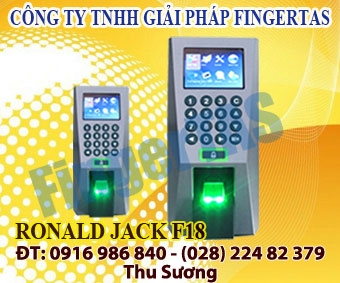 Máy chấm công vân tay kiểm soát cửa ra vào F18 lắp đặt và bảo hành tận nơi l