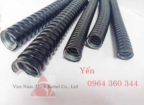 Có sẵn ống ruột gà lõi thép bọc nhựa, ống luồn dây điện nhập khẩu tại Hà Nội