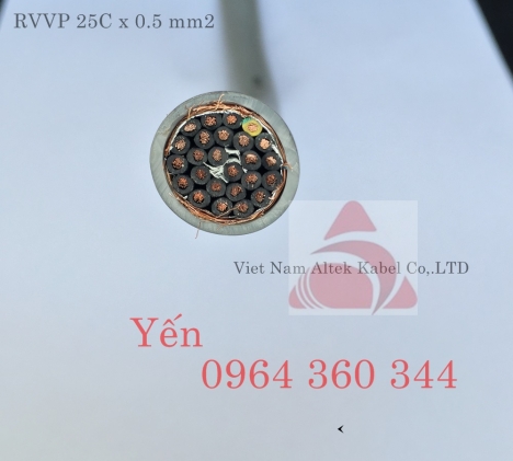 cáp điều khiển RVV/RVVP nhập khẩu altek kabel chính hãng