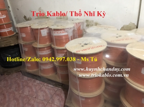 Trio Kablo - Cáp tín hiệu chống cháy, chống nhiễu 1x2Cx2.5mm2, P/N: 3441958012