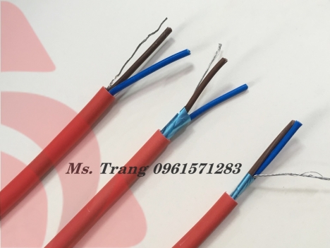 Cáp báo cháy, cáp chống cháy 2x1.0 và 2x1.5 chống nhiễu