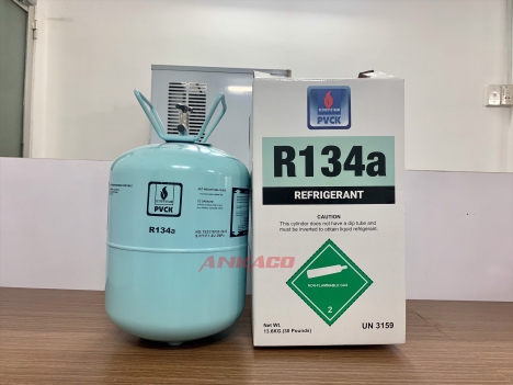 0911219479 giá sỉ gas lạnh công nghiệp R134 loại 13,6kg/b tại TP.HCM
