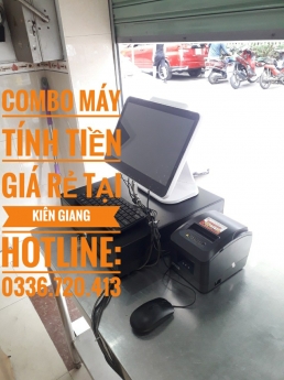 Máy tính tiền ở Giồng Riềng cho cửa hàng gà rán giá rẻ