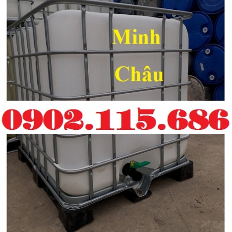 Thùng đựng hóa chất 1000 lít, bồn đựng hóa chất 1000 lít, tank đựng hóa chất 1000 lít,