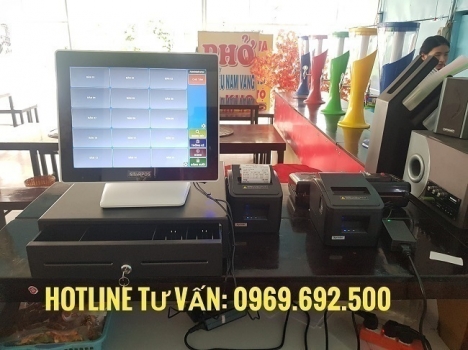 Thiết bị tính tiền cho quán phở ở Hậu Giang