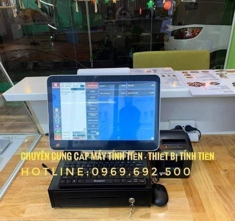 Máy tính tiền cho quán hồng trà ở Sóc Trăng