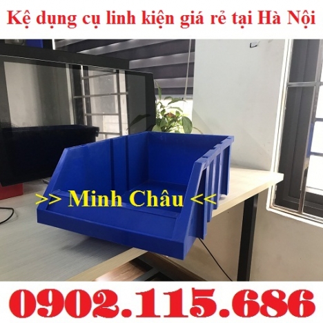 Hộp đựng linh kiện, hộp đựng ốc vít, hộp đựng vật tư, hộp đựng phụ tùng, hộp nhựa xếp chồng, khay nh