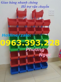 Kệ nhựa đựng linh kiện A6, khay đựng ốc vít, kệ dụng cụ A6, khay vát đầu chống tầng