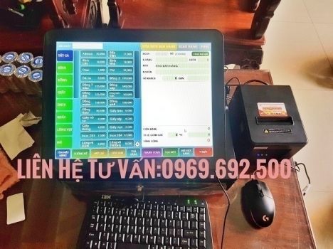 Máy tính tiền ở Sóc Trăng cho quán mỳ cay