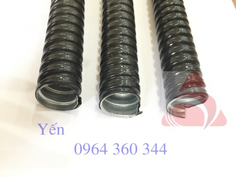 Đại lý ống ruột gà lõi thép bọc nhựa, phụ kiến đầu siết D16, D20, D25 tại Hà Nội