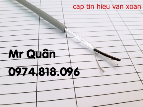 Cáp tín hiệu vặn xoắn có lưới chống nhiễu AWG