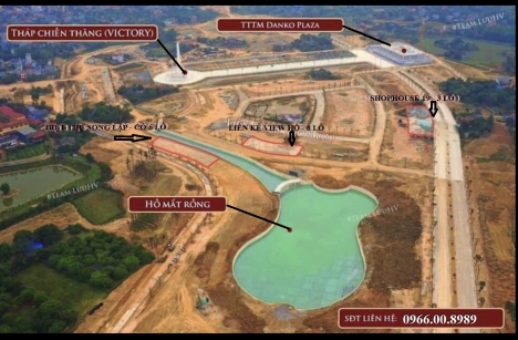 Bán gấp phân lô giá tốt nhất dự án KĐT Cao Cấp Danko City Thái Nguyên