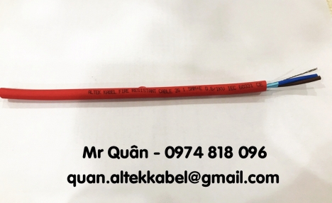Cáp chống cháy, cáp chậm cháy Altek Kabel – CHLB Đức