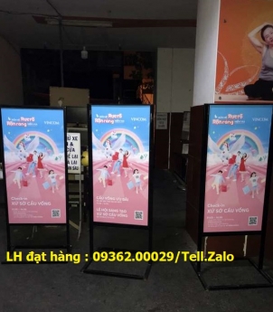 Cung cấp standee giá rẻ có sẵn tại Hà Nội