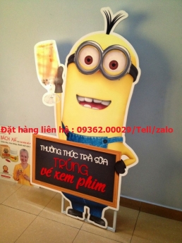 Cung cấp standee giá rẻ có sẵn tại Hà Nội