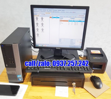 Máy bán hàng tính tiền cho Salon tóc, tiệm nail, spa tại Hà Nội