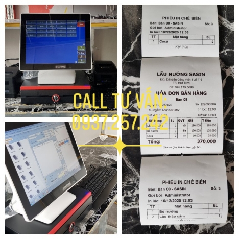 Bán máy tính tiền giá rẻ cho nhà hàng lẩu nướng tại Đồng Nai