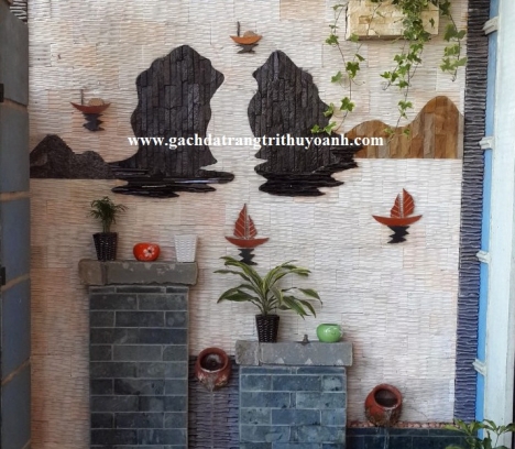 Đá tự nhiên ốp lát trang trí tiểu cảnh