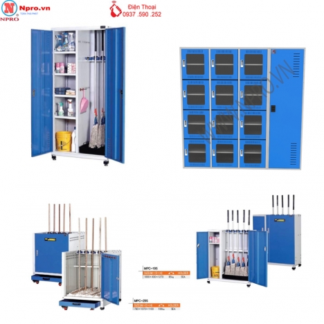 Xe đẩy 3 ngăn 1 ngăn kéo